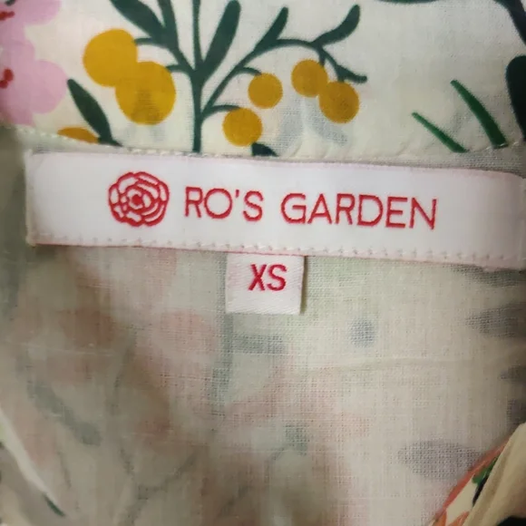 Ro's Garden Mumi Pamela Dress Size XS - Picture 7 of 10